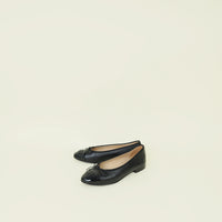 Chanel Black CC Ballet Flats 36