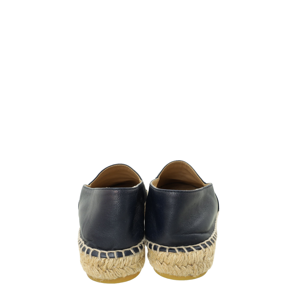 Chanel Bicolor CC Cap Toe Espadrille 37