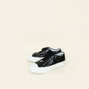 Chanel Bicolor CC Platform Sneaker 39.5