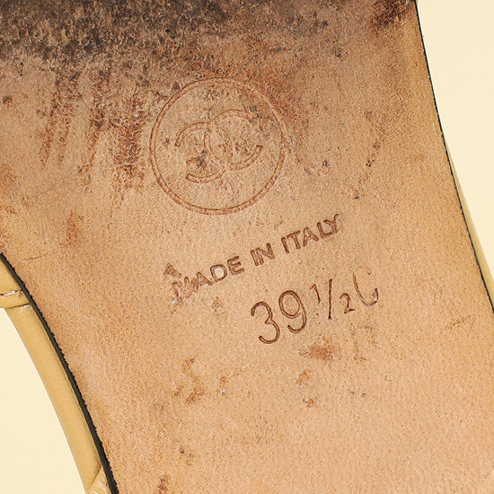 Chanel Bicolor Flat Slingback 39.5-Chanel-THE CLOSET