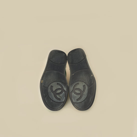 Chanel Bicolor CC Suede Trainer Sneaker 39.5-Chanel-THE CLOSET