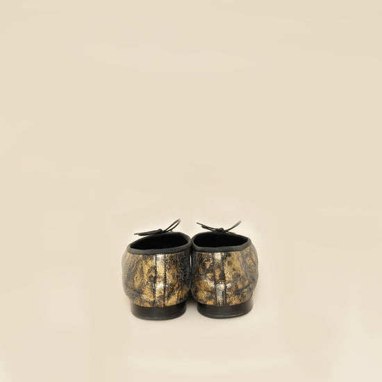 Chanel Bicolor CC Cap Toe Ballerina Laminated Flats 40-Chanel-THE CLOSET