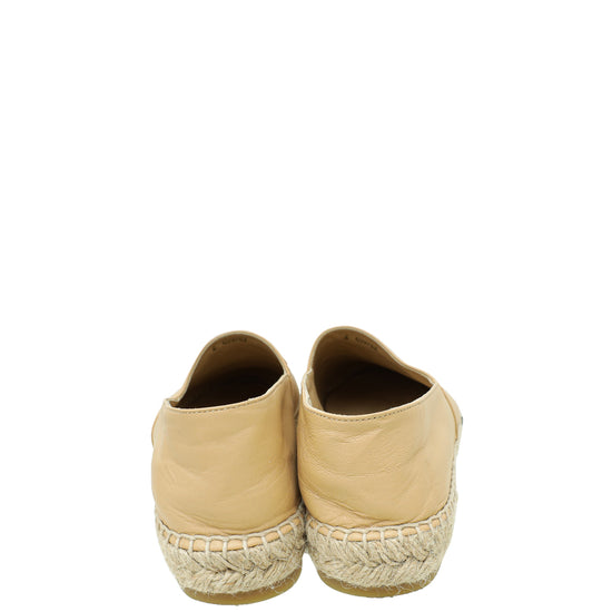 Chanel Bicolor CC Cap Toe Espadrille 40