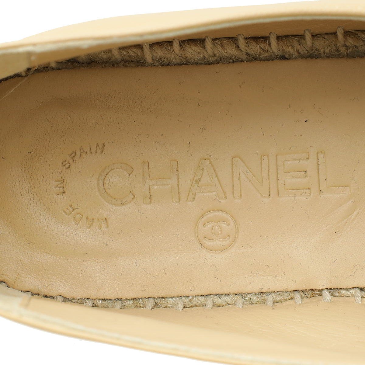 Chanel Bicolor CC Cap Toe Espadrille 40