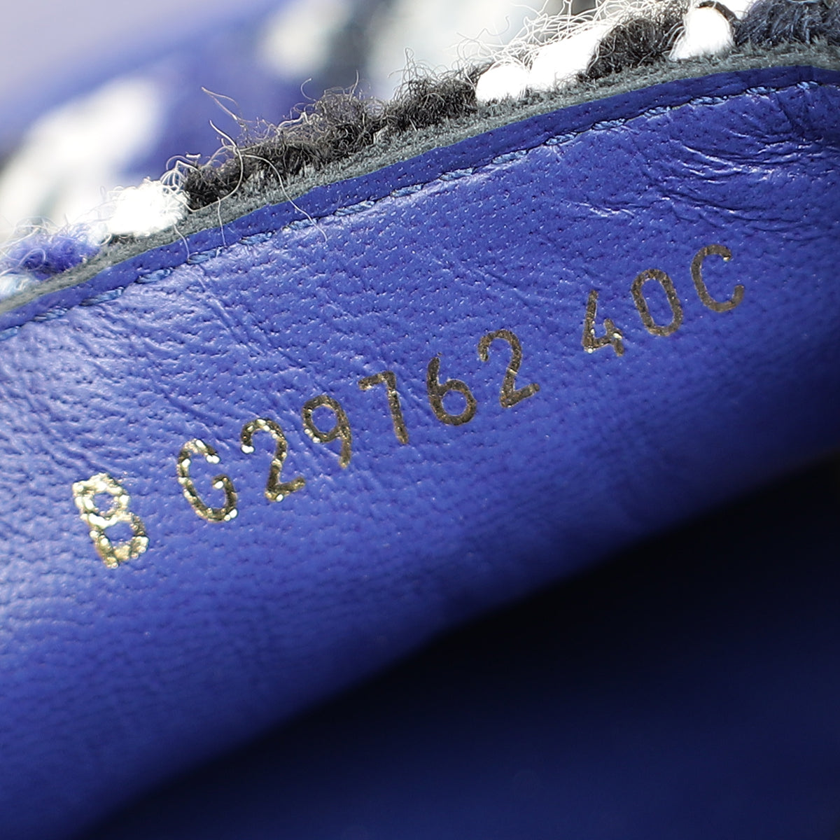 Chanel Blue Tweed CC Cap Toe Espadrille 40