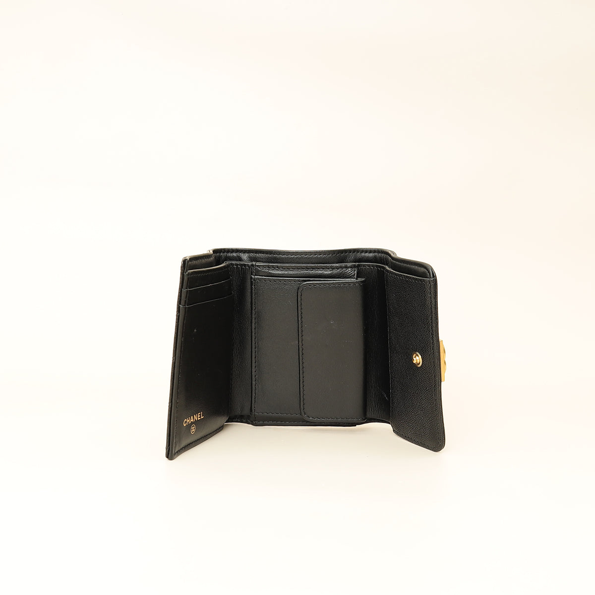 Chanel Black Boy Small Wallet-Chanel-THE CLOSET