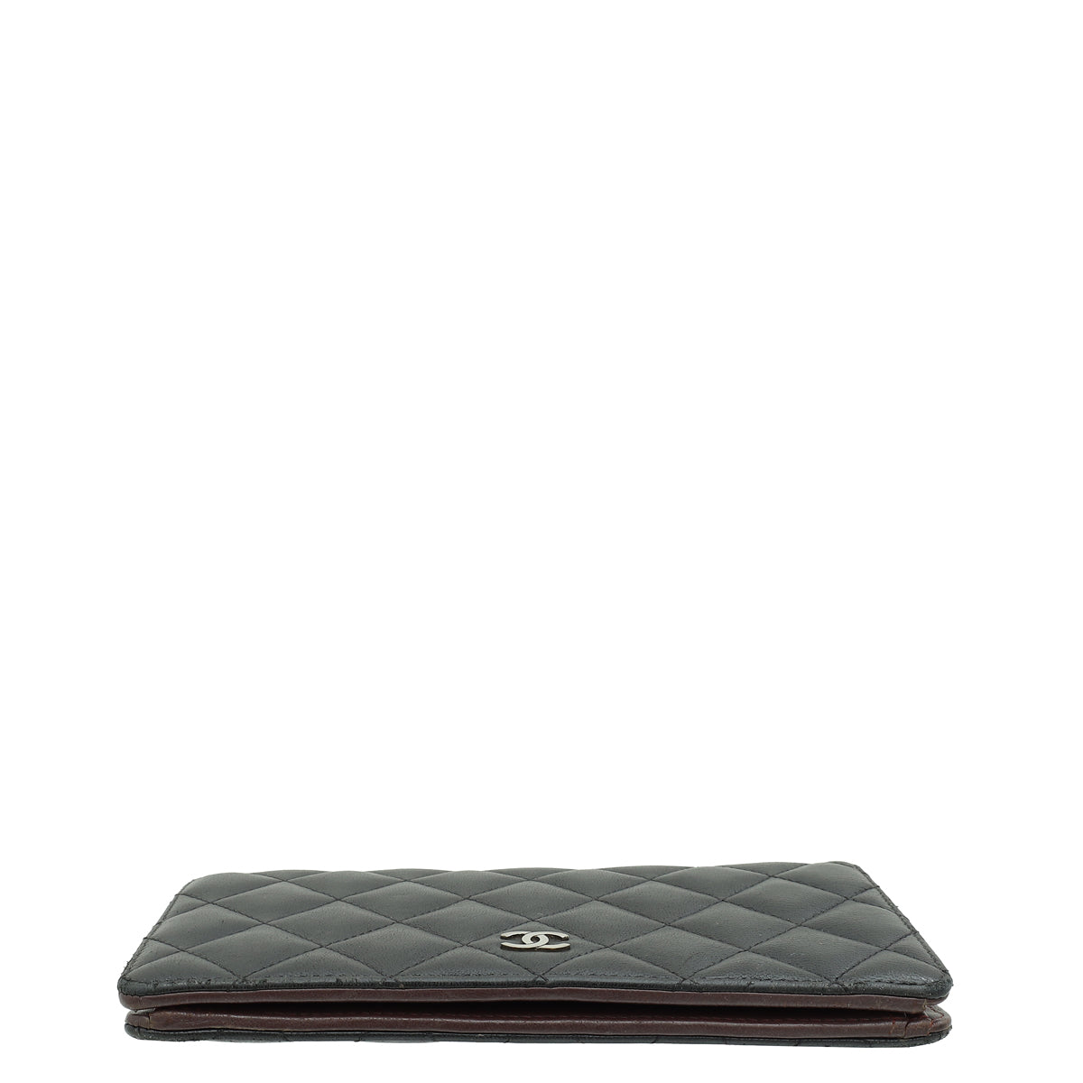 Chanel Black CC Classic Yen Wallet-Chanel-THE CLOSET