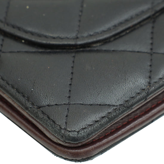 Chanel Black CC Classic Yen Wallet-Chanel-THE CLOSET