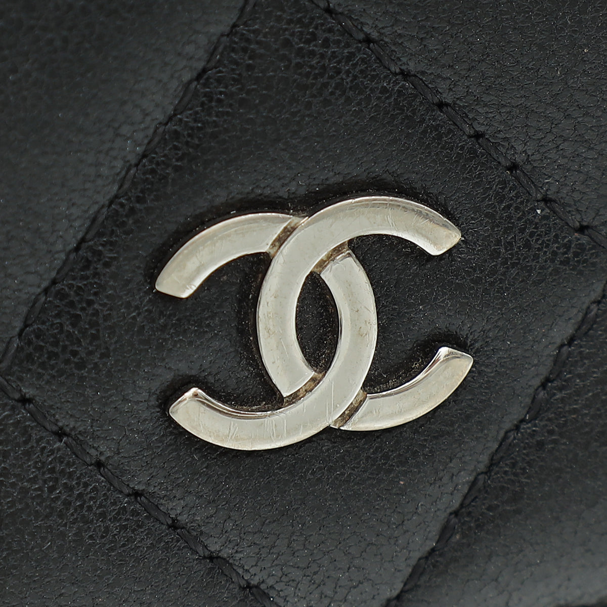 Chanel Black CC Classic Yen Wallet-Chanel-THE CLOSET