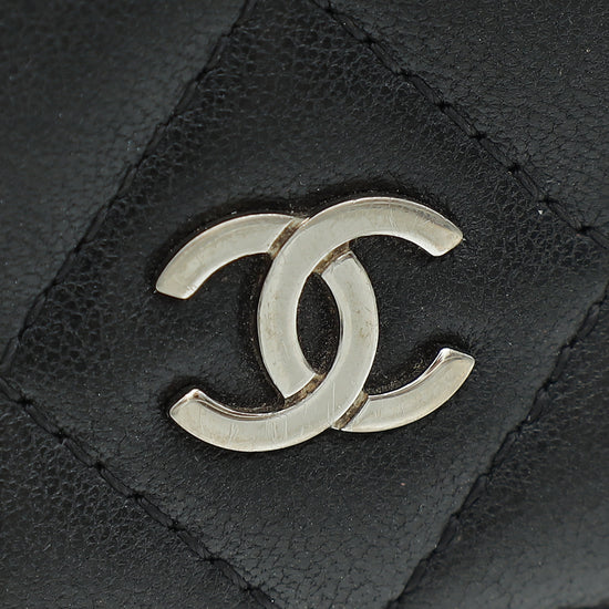 Chanel Black CC Classic Yen Wallet-Chanel-THE CLOSET