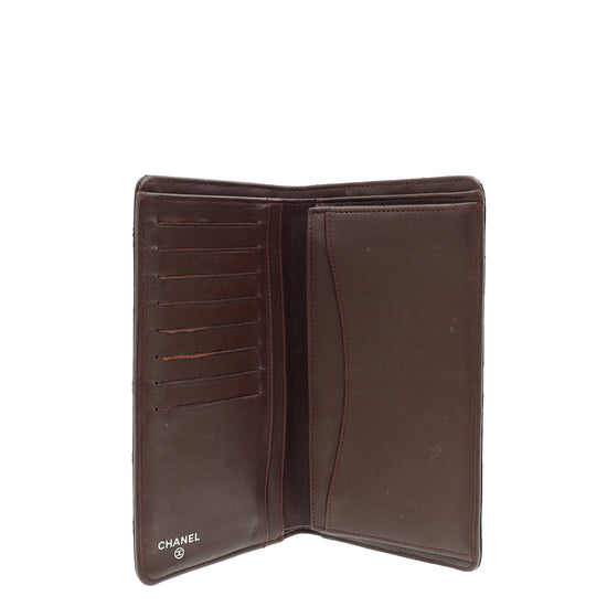 Chanel Black CC Classic Yen Wallet-Chanel-THE CLOSET