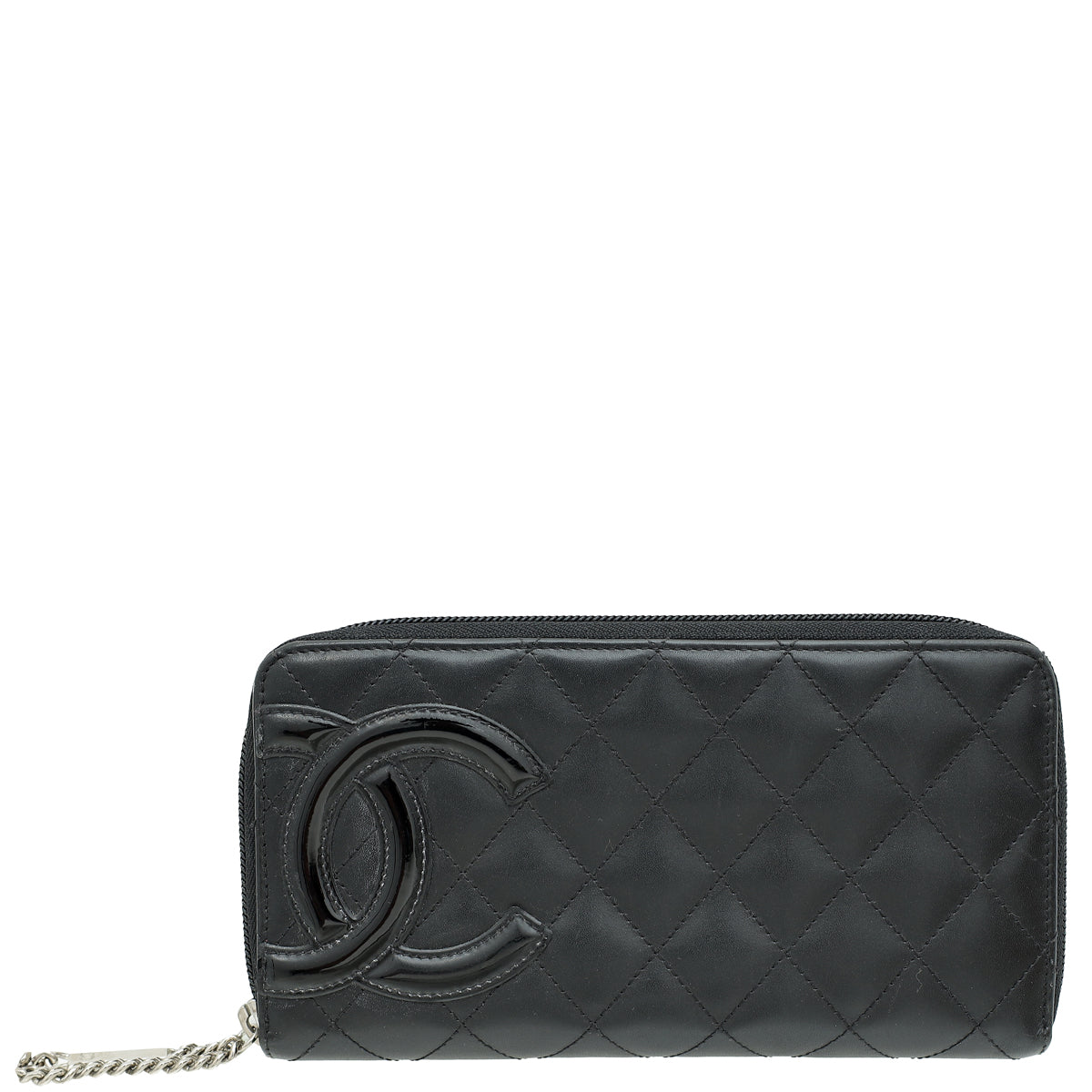 Chanel Black CC Cambon Large Gusset Zip Around Wallet-Chanel-THE CLOSET