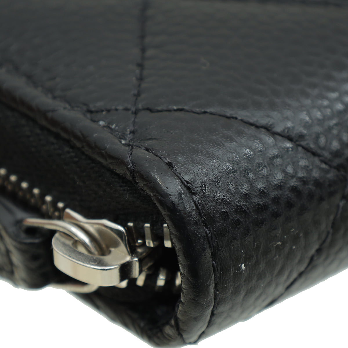 Chanel Black CC Classic Zipped Coin Purse