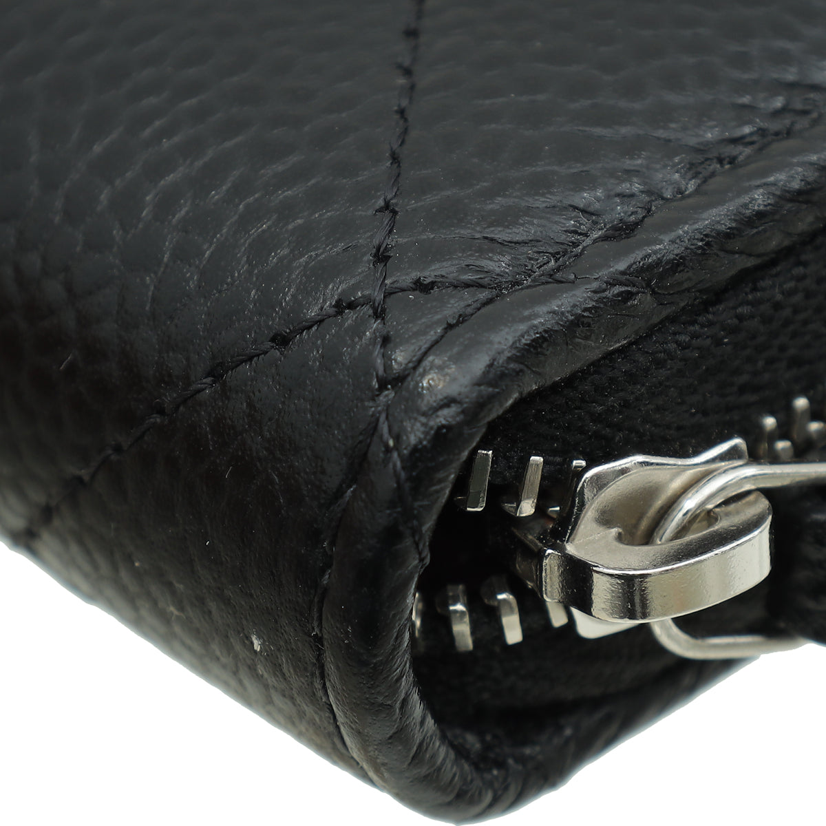 Chanel Black CC Classic Zipped Coin Purse