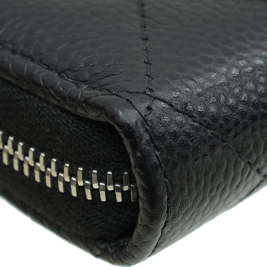 Load image into Gallery viewer, Chanel Black CC Classic Zipped Coin Purse
