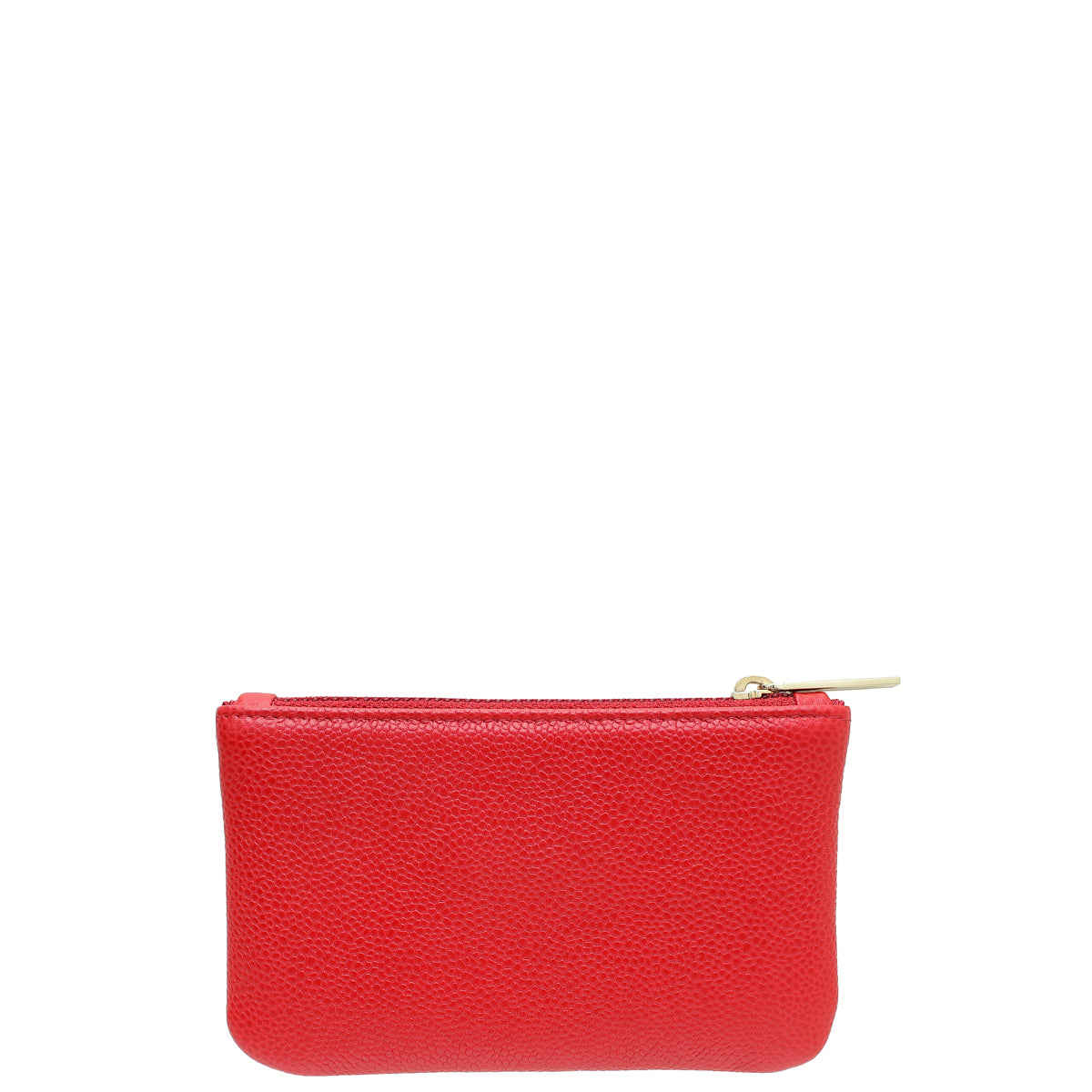 Chanel Red CC Mini O Case Timeless Zip Wallet-Chanel-THE CLOSET