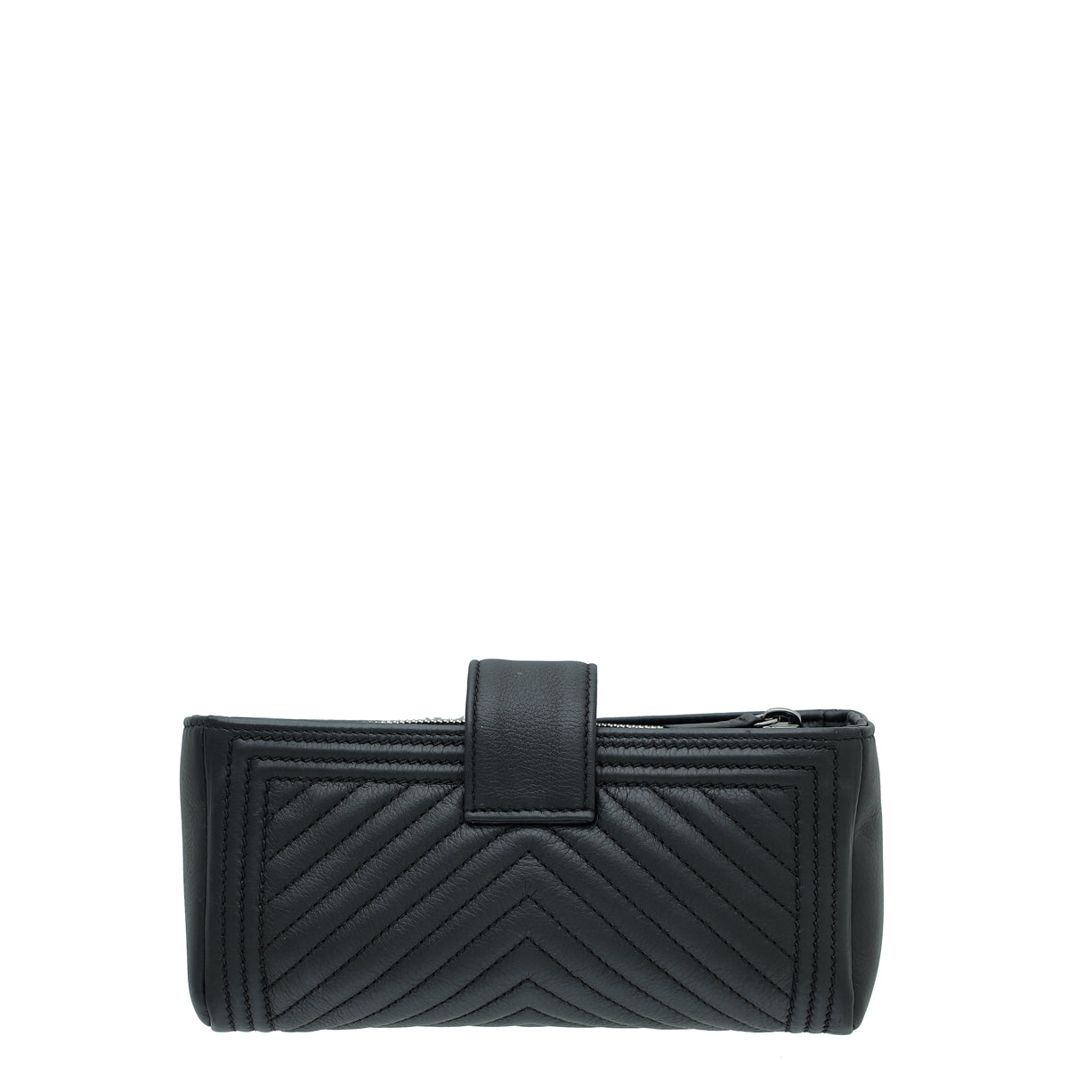 Chanel Black Le Boy Chevron Phone Holder Pouch-Chanel-THE CLOSET