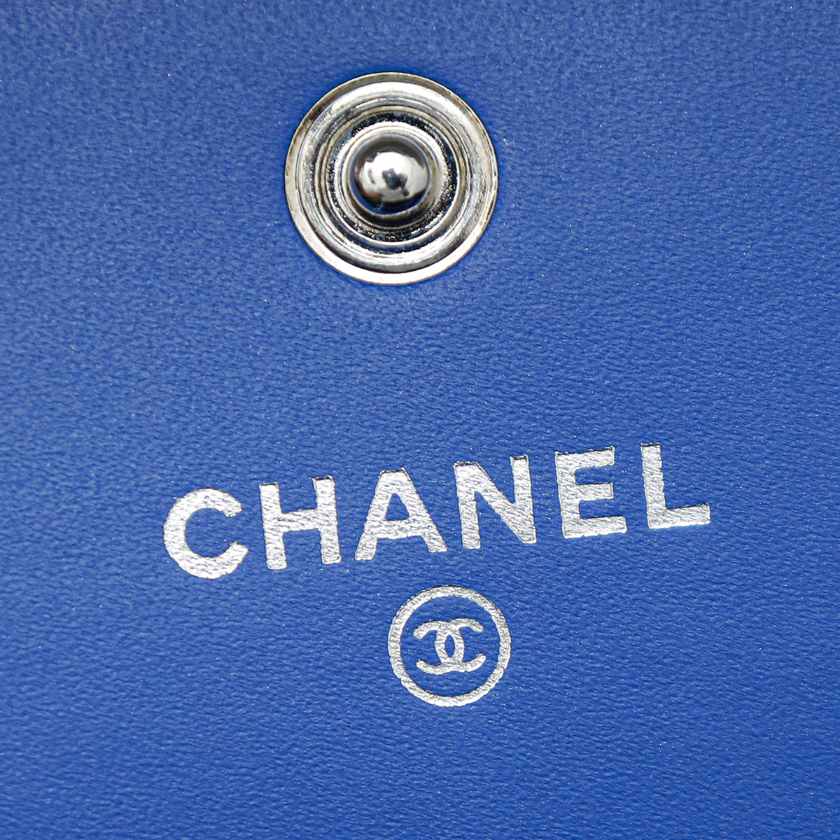 Chanel Blue Le Boy Long Flap Wallet