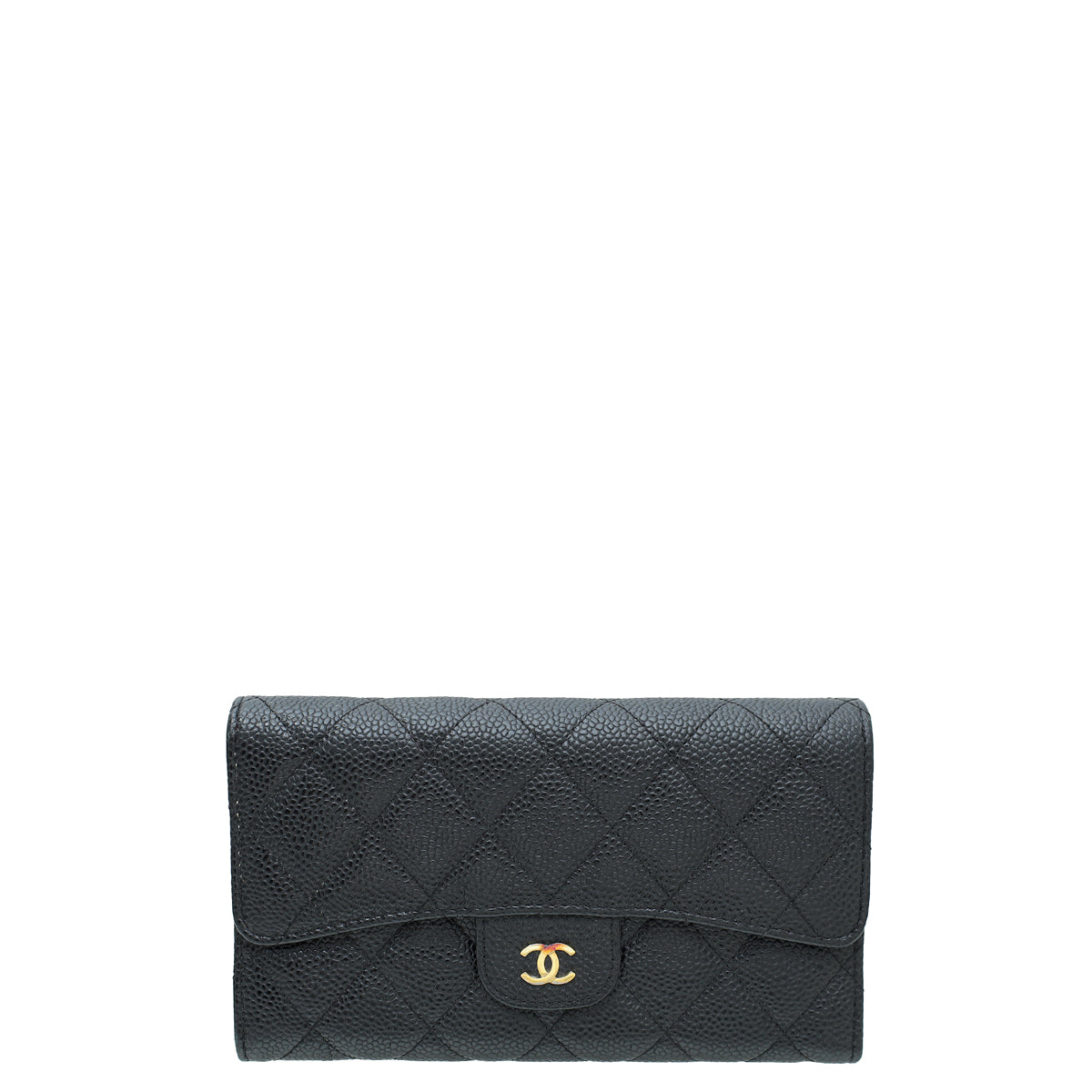 Chanel Black CC Classic Long Wallet-Chanel-THE CLOSET