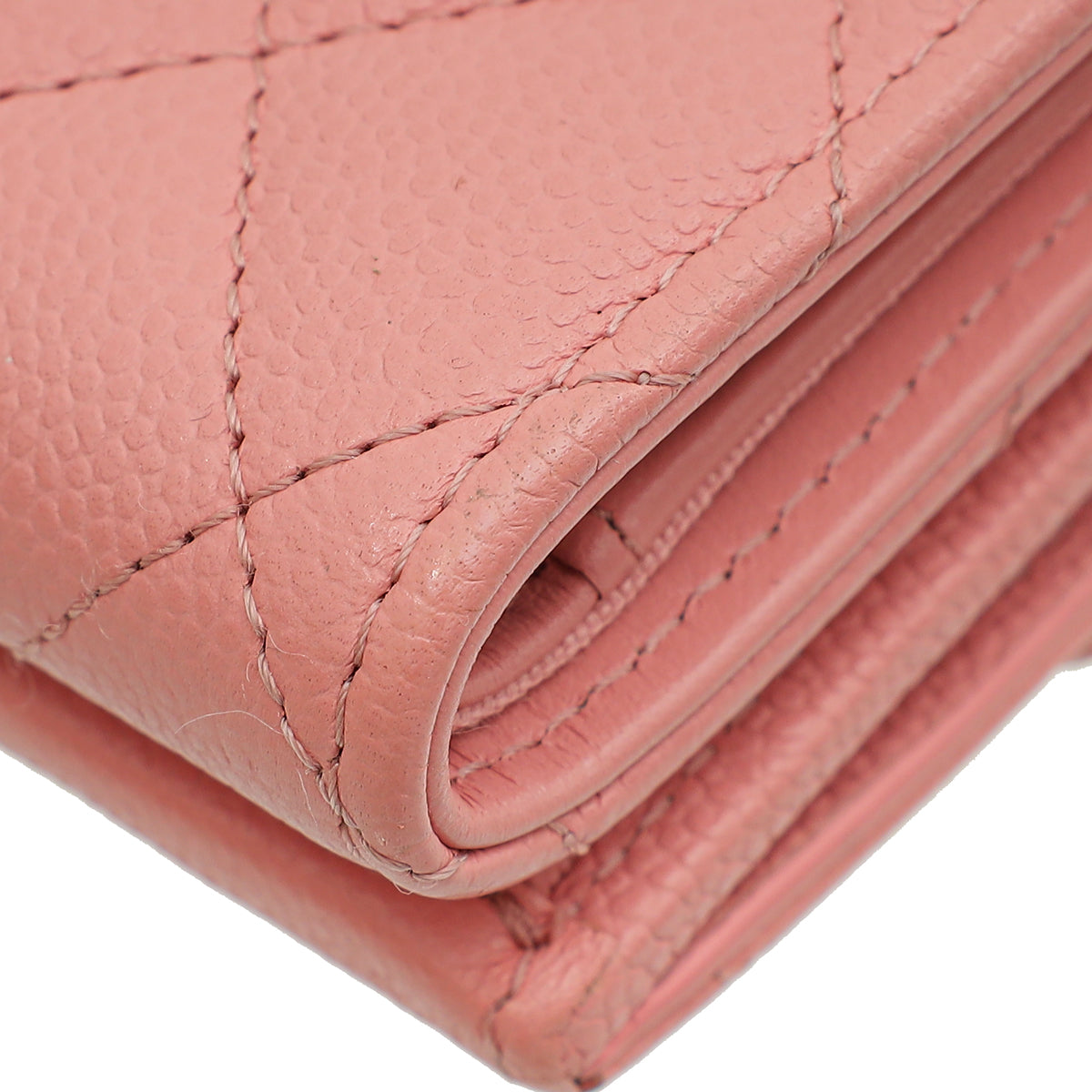 Chanel Light Pink CC Classic Small Flap Wallet