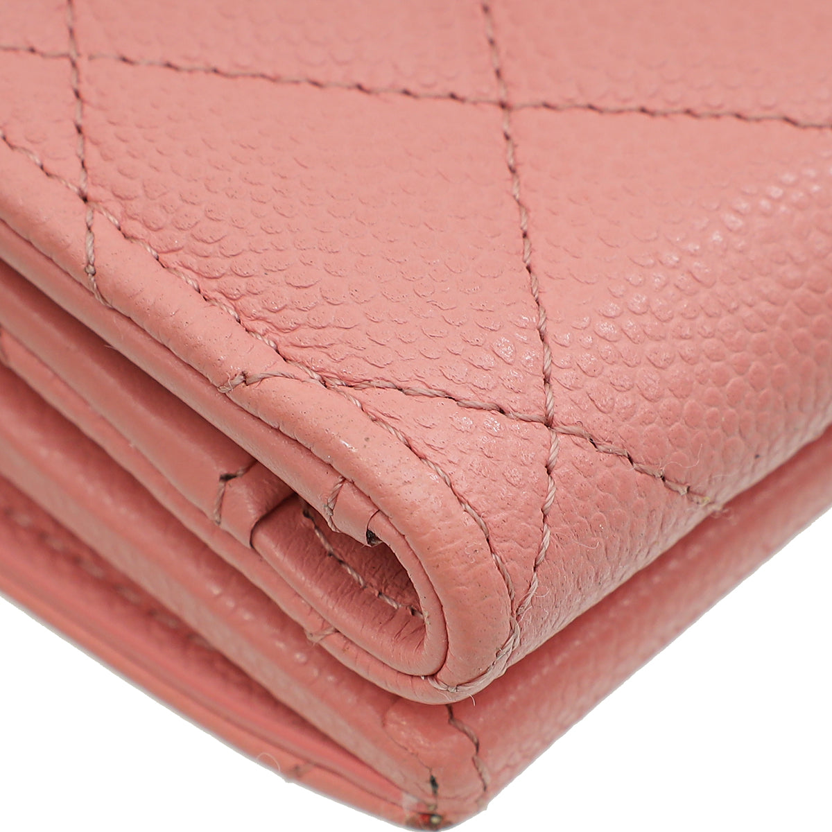Chanel Light Pink CC Classic Small Flap Wallet