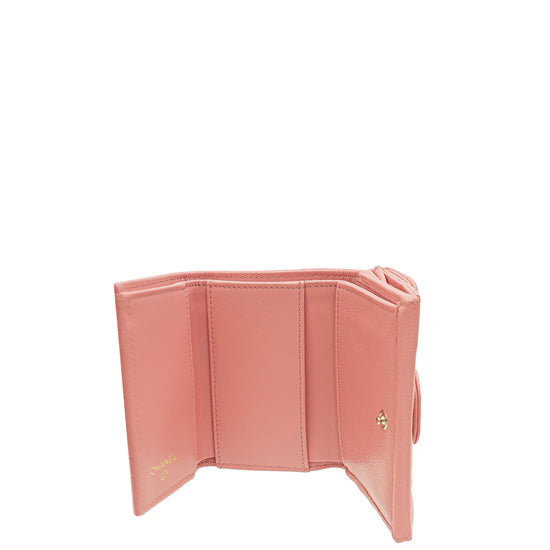 Load image into Gallery viewer, Chanel Light Pink CC Classic Small Flap Wallet
