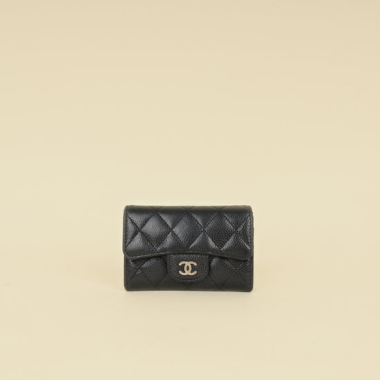 Chanel Black CC Classic Flap Card Holder-Chanel-THE CLOSET