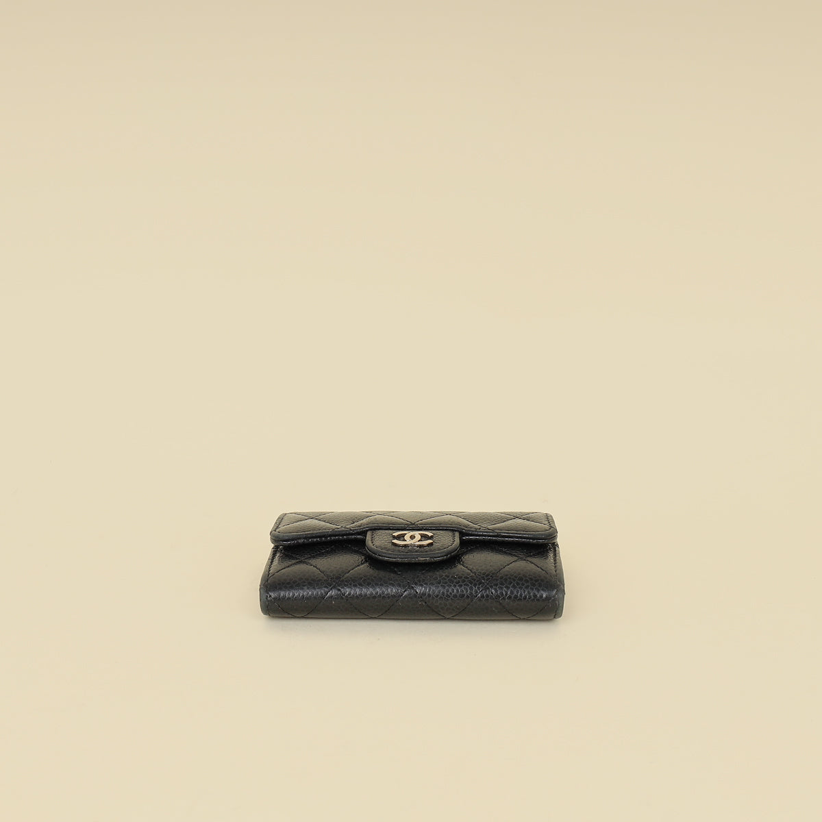 Chanel Black CC Classic Flap Card Holder-Chanel-THE CLOSET