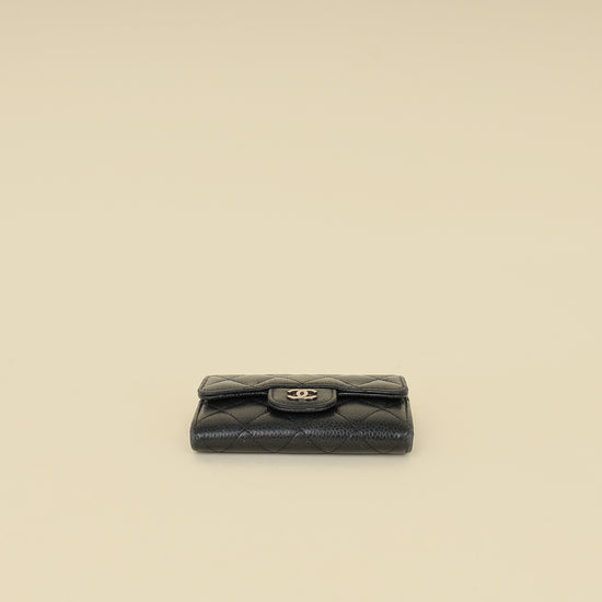 Chanel Black CC Classic Flap Card Holder-Chanel-THE CLOSET