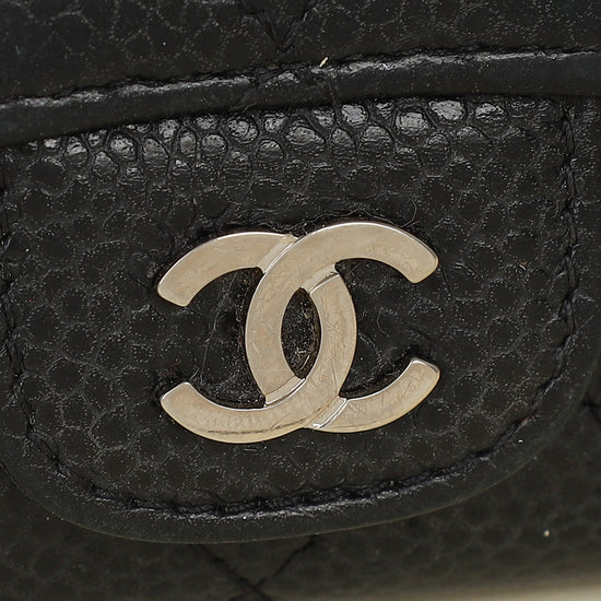 Chanel Black CC Classic Flap Card Holder-Chanel-THE CLOSET