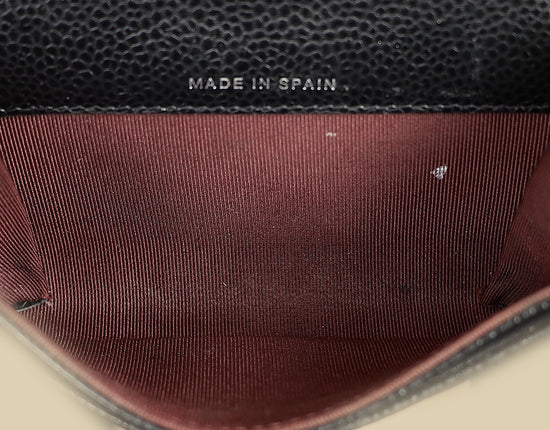 Chanel Black CC Classic Flap Card Holder-Chanel-THE CLOSET