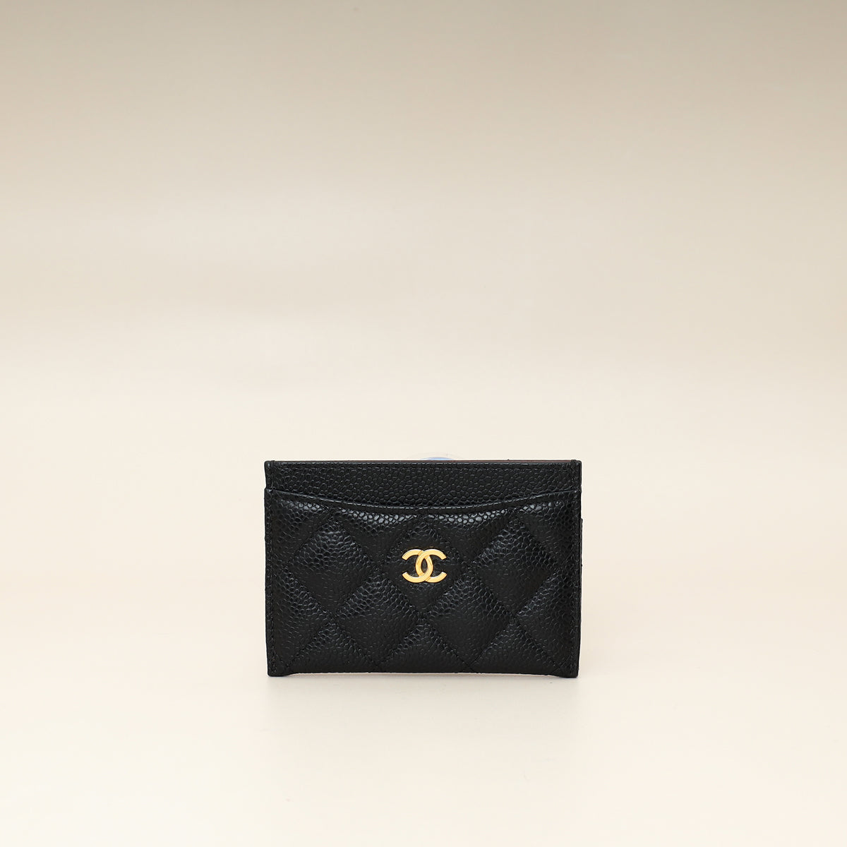 Chanel Black CC Classic Card Holder-Chanel-THE CLOSET