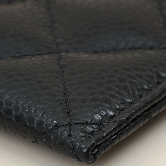 Chanel Black CC Classic Card Holder-Chanel-THE CLOSET