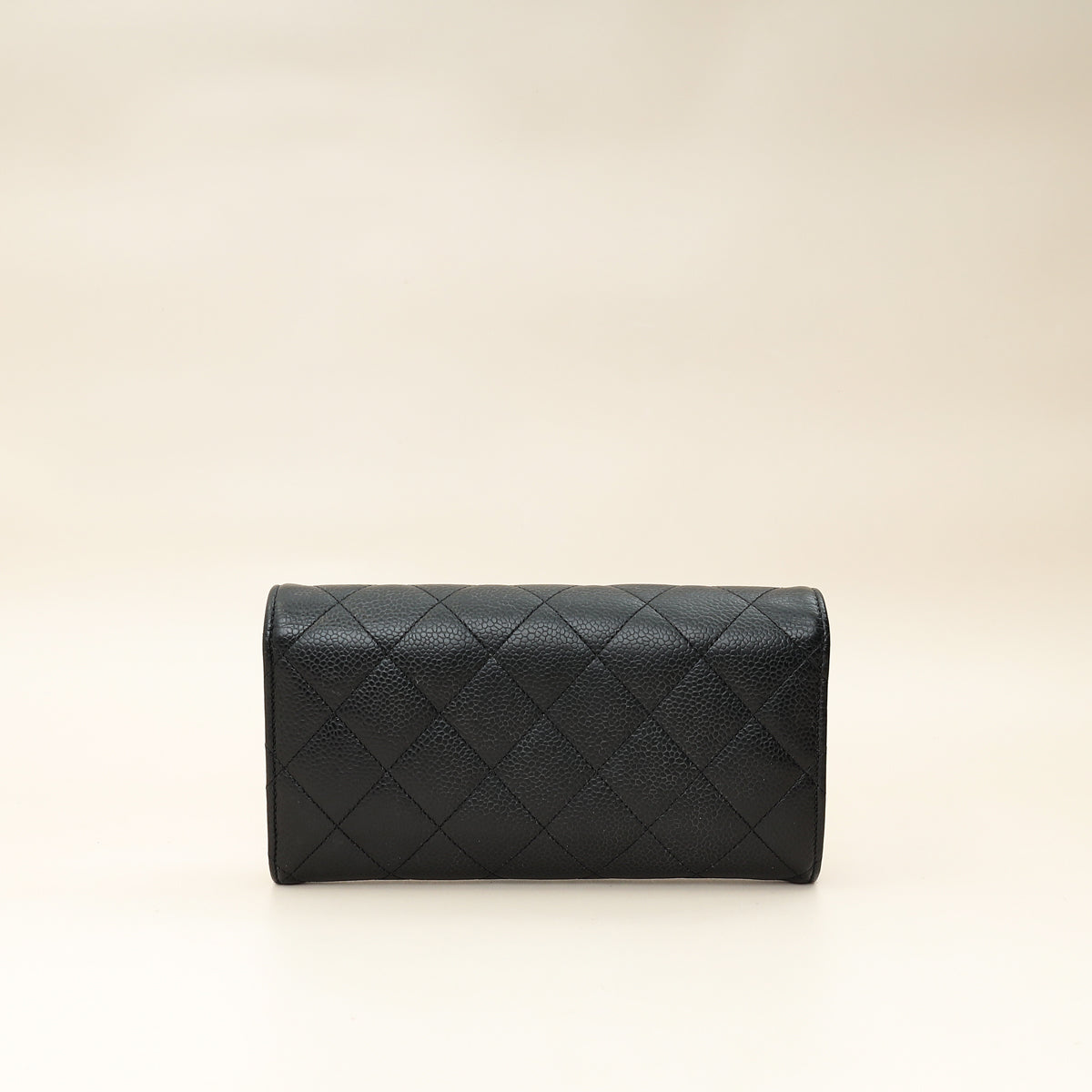 Chanel Black CC Classic Flap Long Wallet-Chanel-THE CLOSET