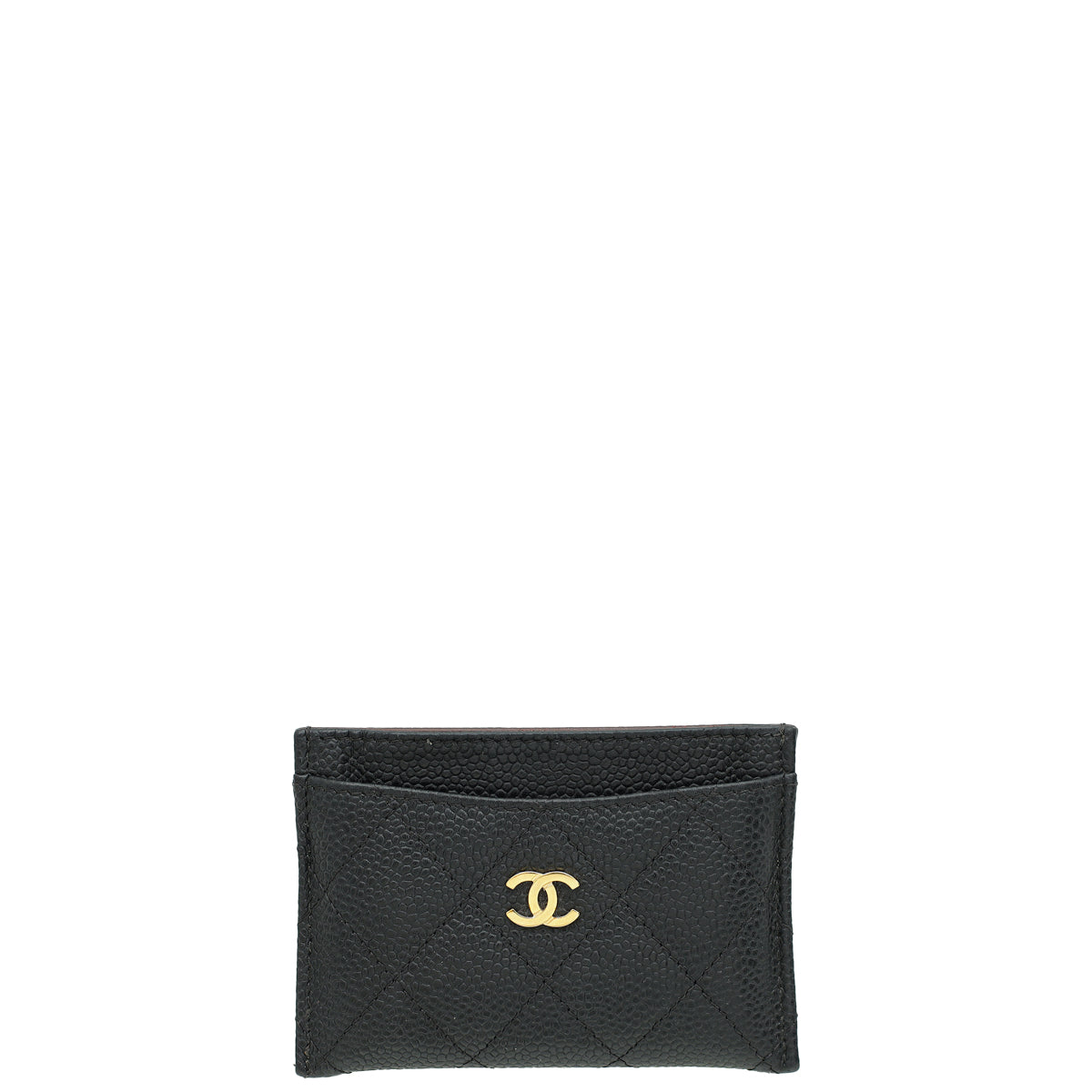 Chanel Black CC Classic Card Holder-Chanel-THE CLOSET