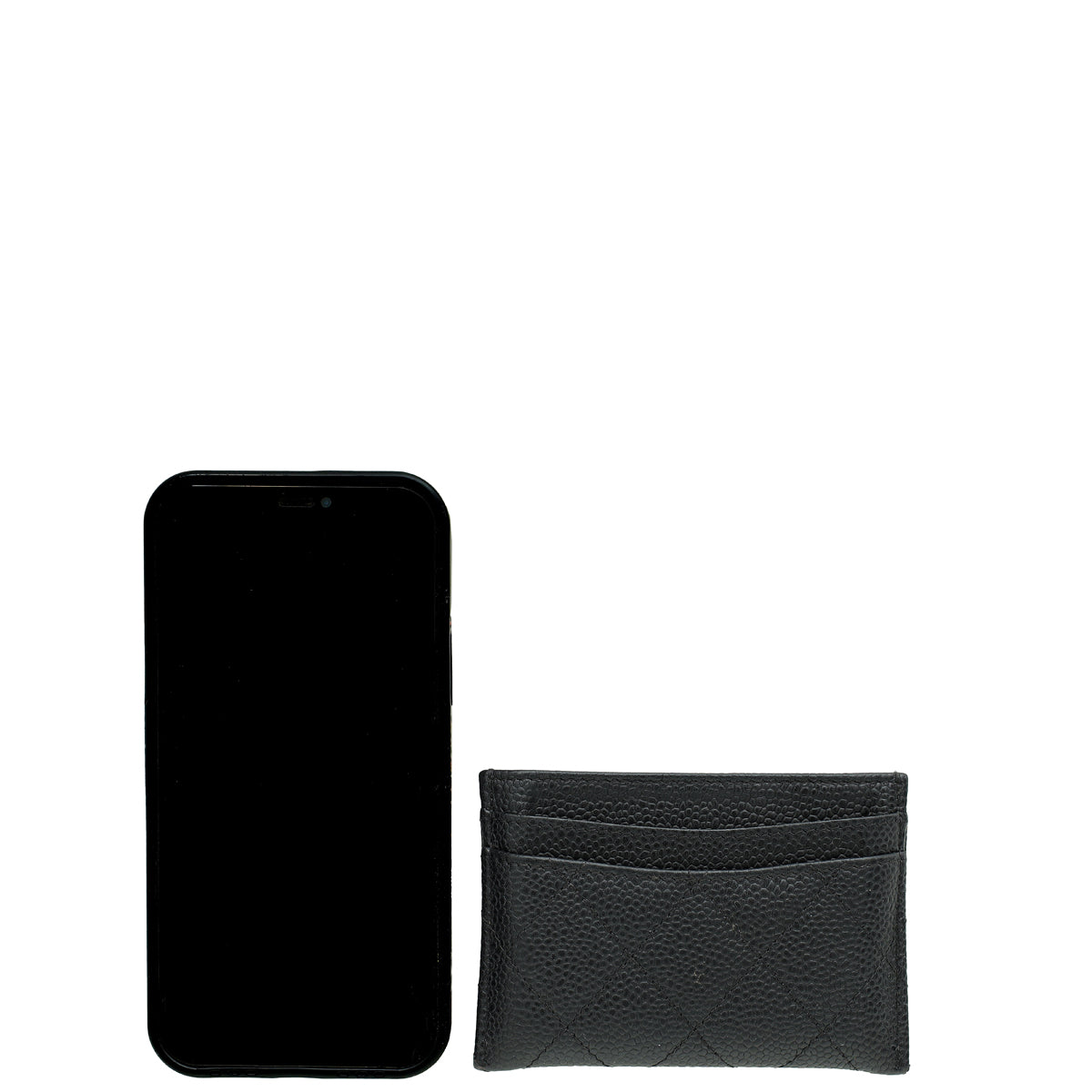 Chanel Black CC Classic Card Holder-Chanel-THE CLOSET