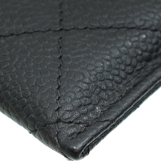 Load image into Gallery viewer, Chanel Black CC Classic Card Holder
