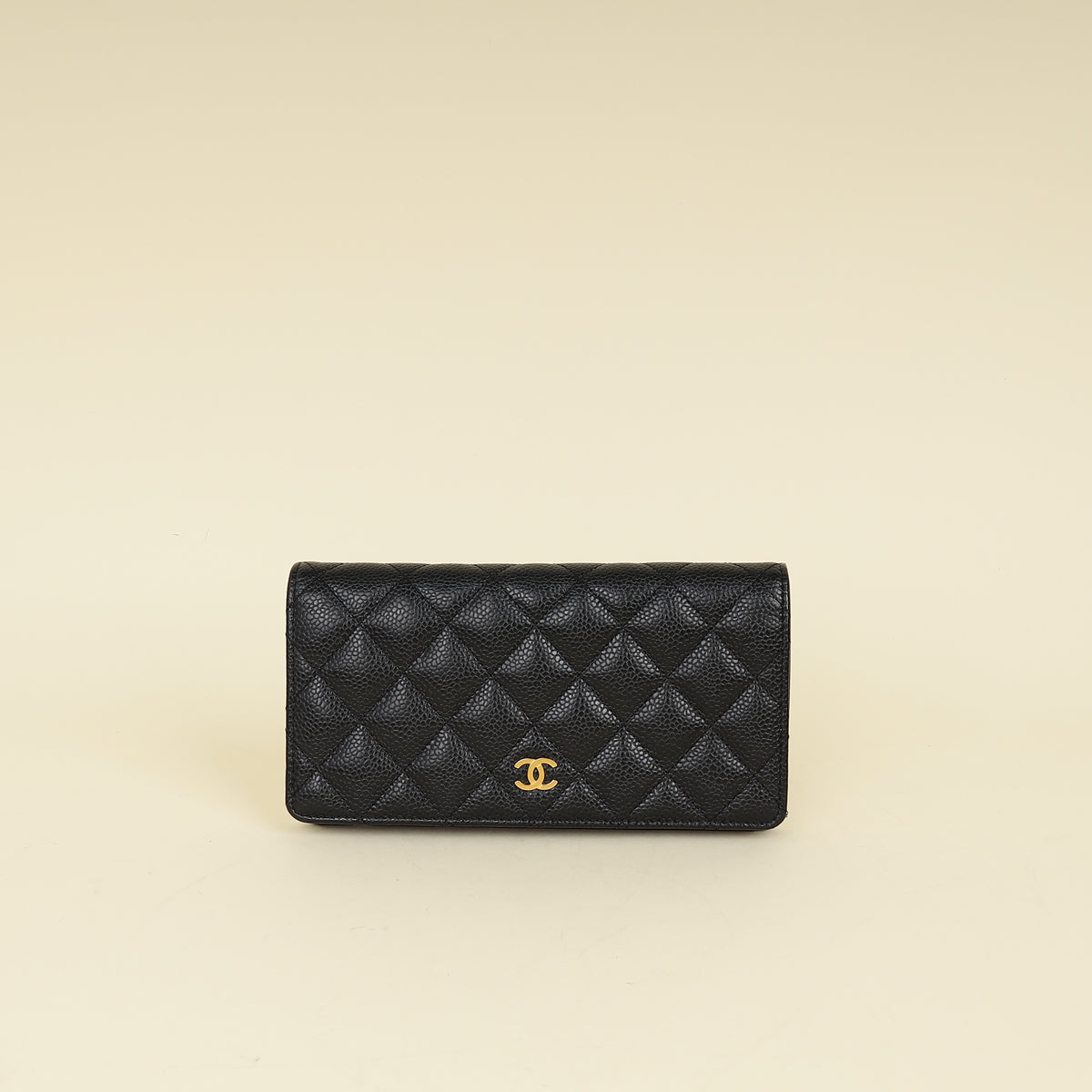 Chanel Black Classic CC Long Wallet-Chanel-THE CLOSET