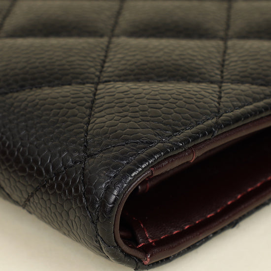 Chanel Black Classic CC Long Wallet-Chanel-THE CLOSET