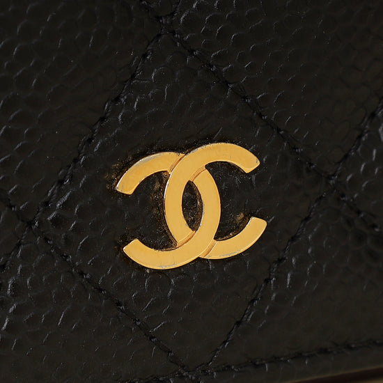 Chanel Black Classic CC Long Wallet-Chanel-THE CLOSET
