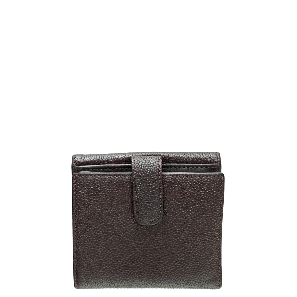 Chanel Burgundy CC Timeless Small French Wallet-Chanel-THE CLOSET