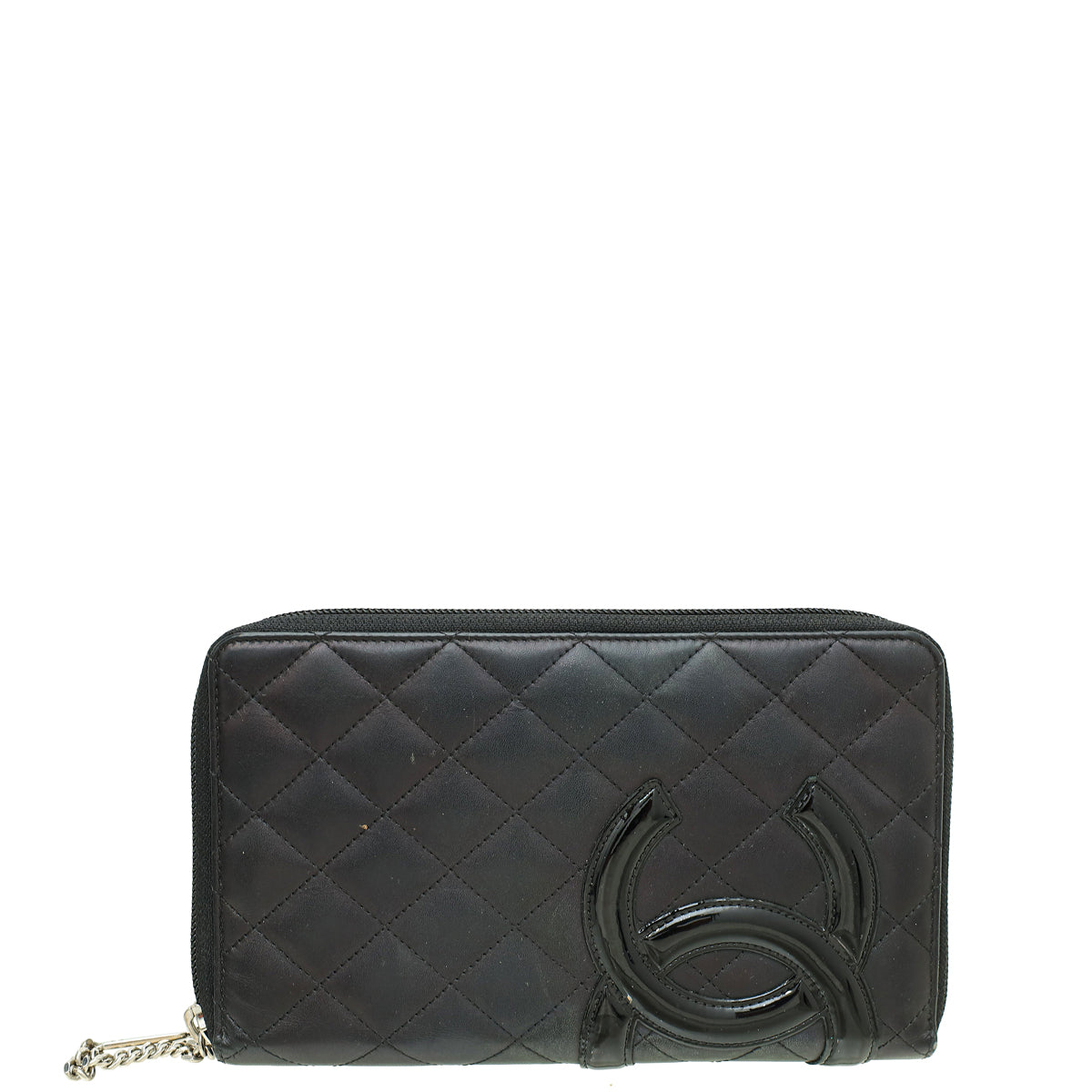 Chanel Black CC Cambon Ligne Zippy Organizer Wallet Clutch-Chanel-THE CLOSET