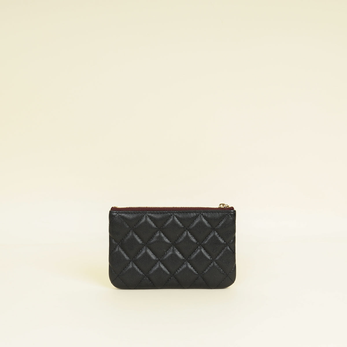 Chanel Black Classic Small Zipped Pouch