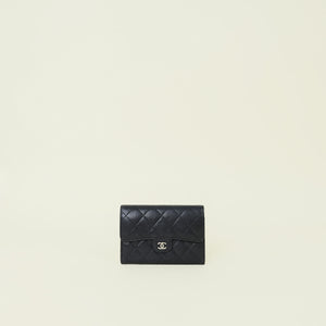 Chanel Black CC Classic Medium Wallet