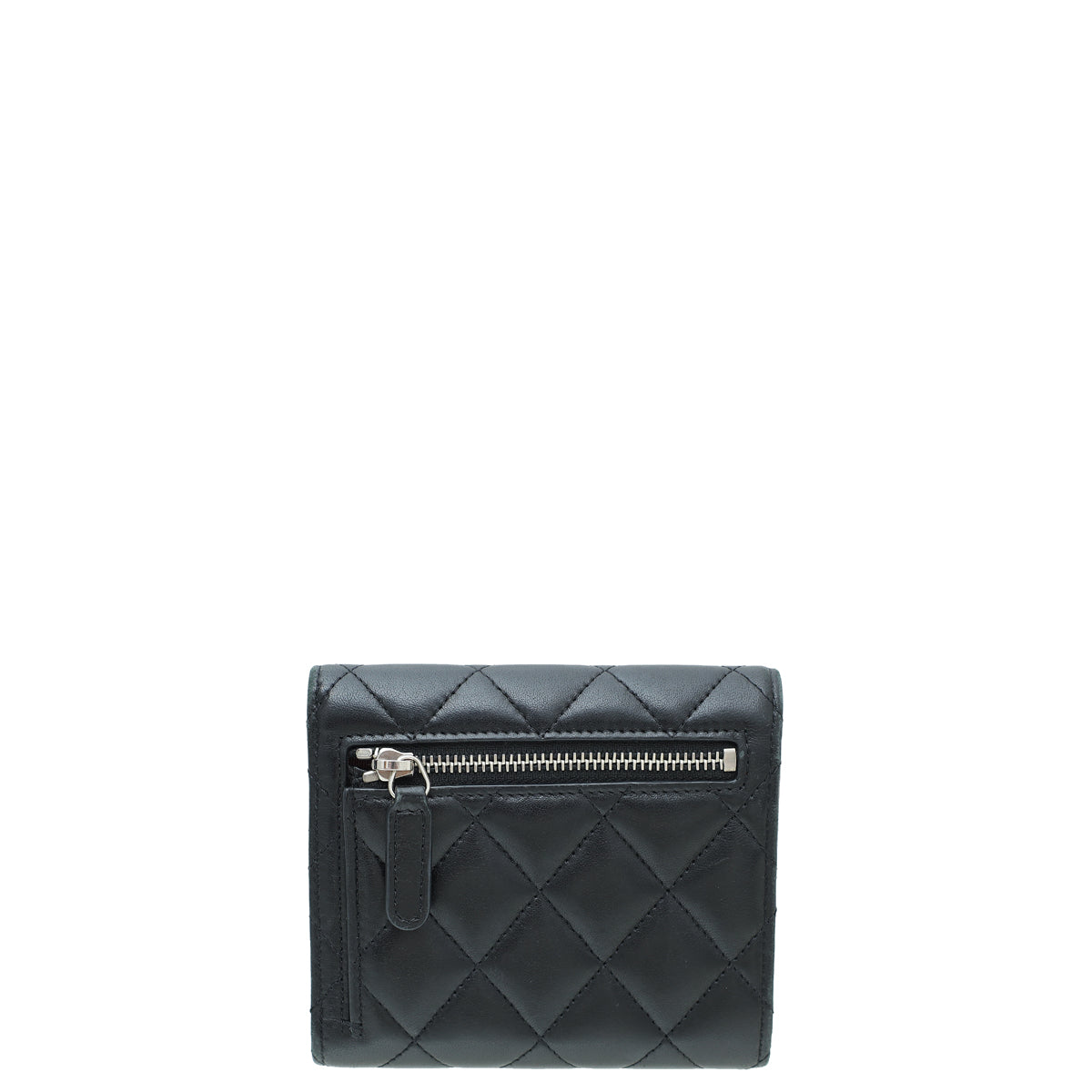 Chanel Black CC Classic Small Flap Wallet-Chanel-THE CLOSET