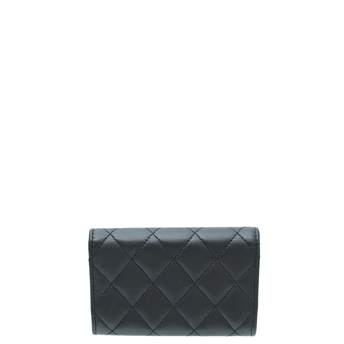 Chanel Black CC Classic Flap Small Card Case-Chanel-THE CLOSET