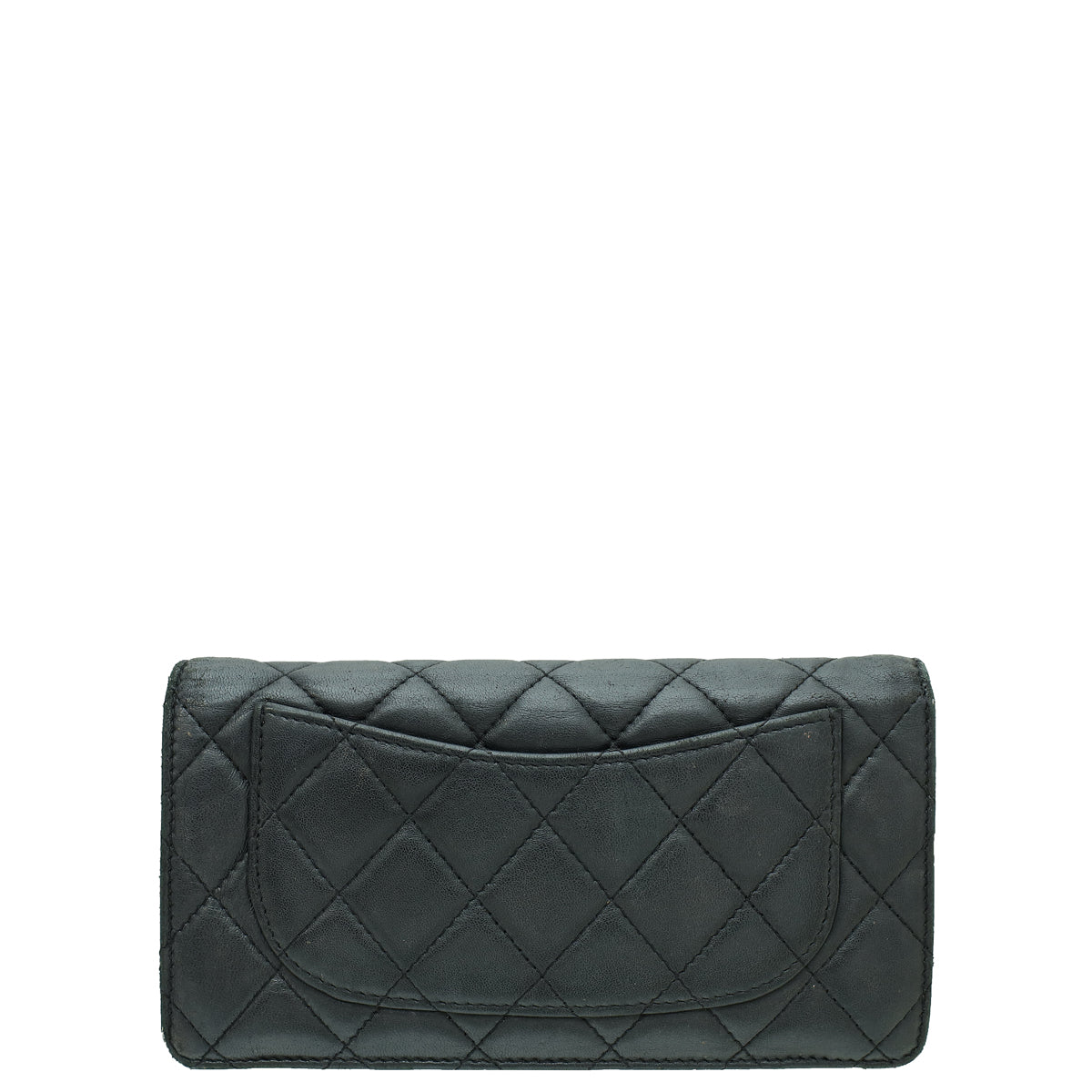 Chanel Black CC Classic Yen Wallet-Chanel-THE CLOSET