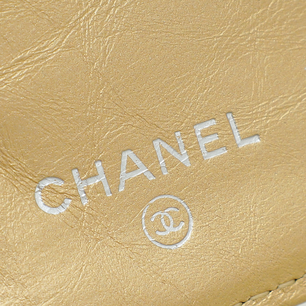 Chanel Gold Reissue Yen Aged Wallet