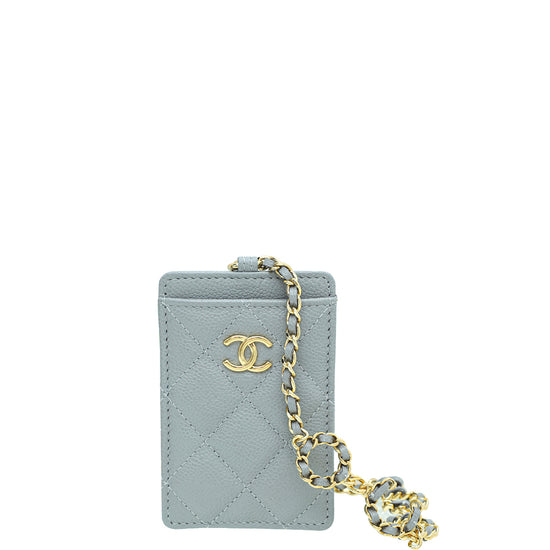 Chanel Business Affinity Clutch with Chain Flap, Gray Caviar Leather with  Gold Hardware, New in Box GA001