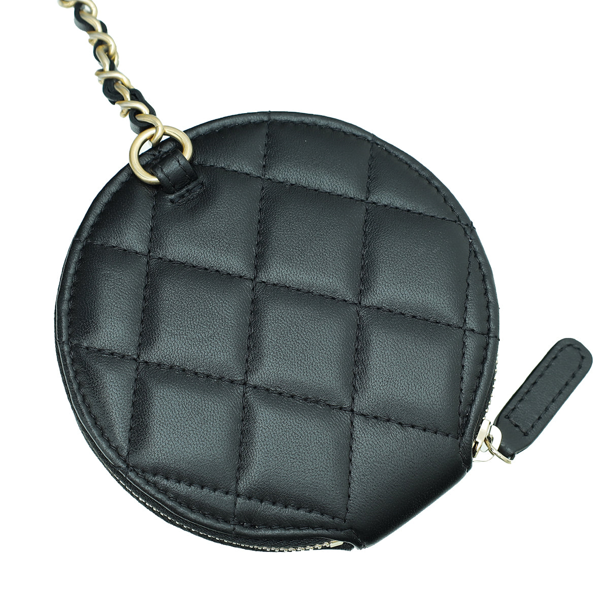 Chanel Black Pearl Crown CC Wristlet Multi Pouches – THE CLOSET